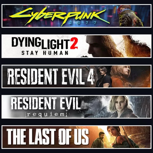  Cyberpunk +DY2 +Evil 4 +Evil 9 +TLOU1